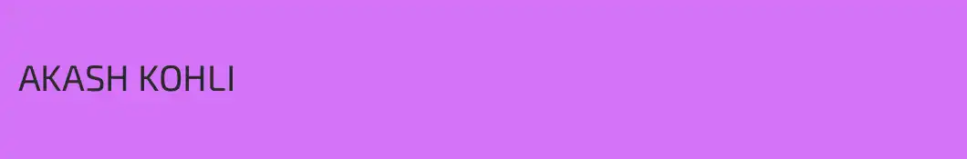 AKASH KOHLI